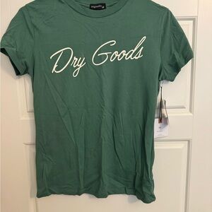 Dry Goods Green Short Sleeve Tee